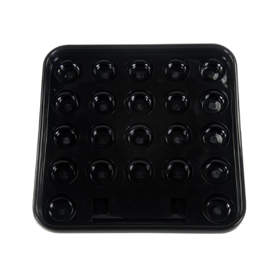 Ball Tablett Snooker PVC schwarz